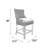 Upholstered Counter Stool with Solid Wood Frame-1641417555-1641417580