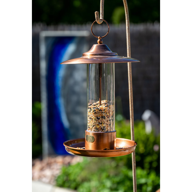 Mirelle Metal Hanging Tube Bird Feeder
