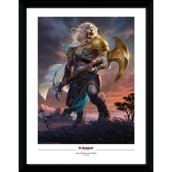Ashani Magic Happy Larry Magic the Gathering Ajani, Strength of the Pride - Picture ...
