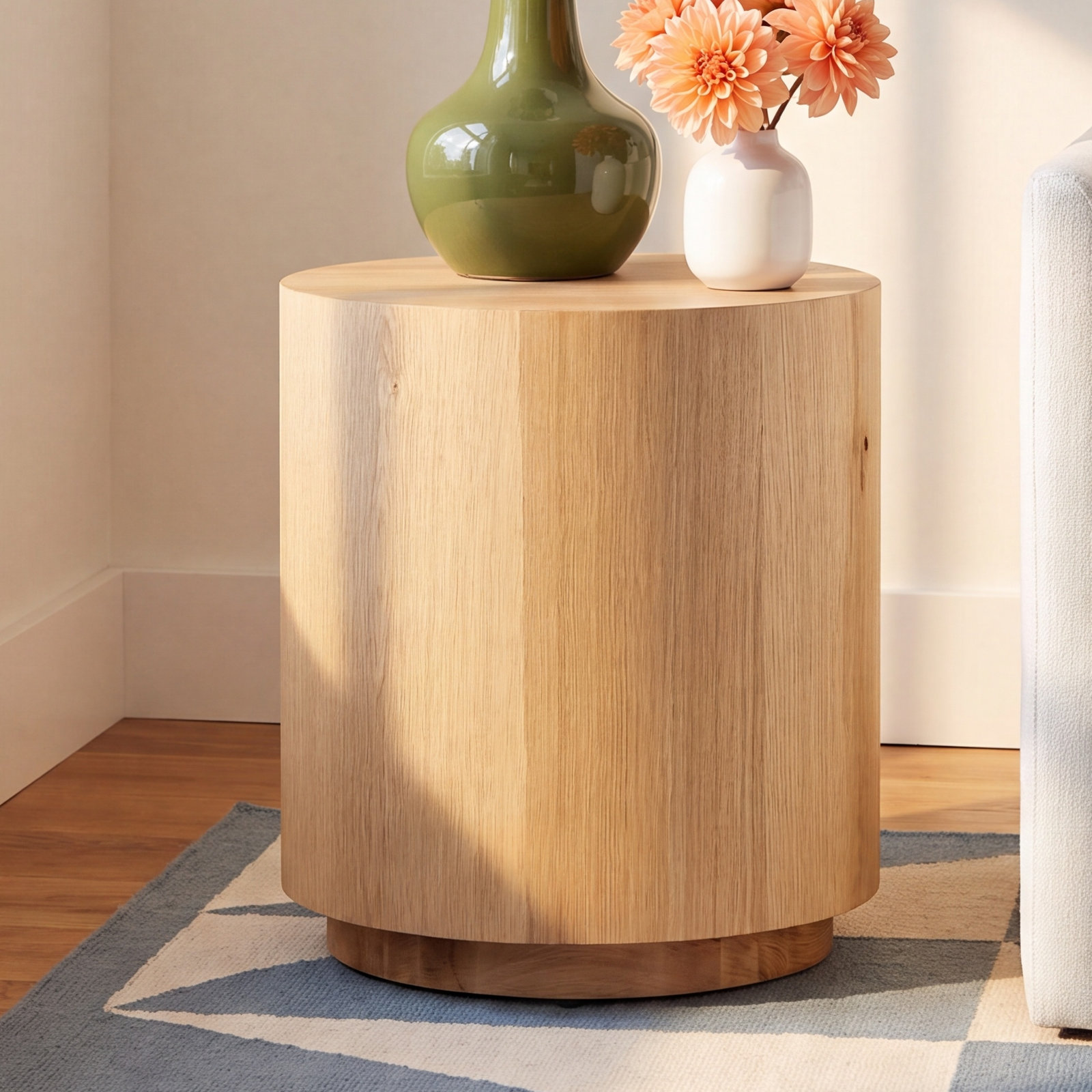 Taryn 20" End Table, Natural