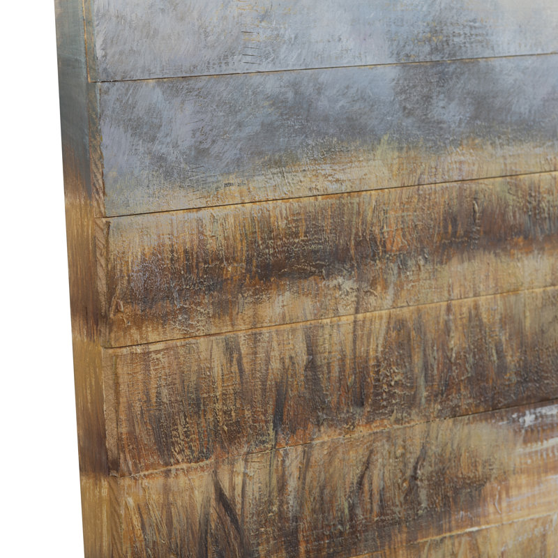 «In Flight Ducks Over Marsh», art mural