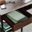 Bureau en L, finition brune-315935009
