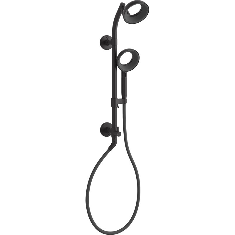 Statement Ves Shower Column Kit 1.5 Gpm, Matte Black