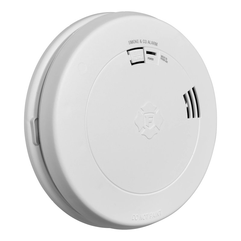 First Alert® SMCO200V Battery-Operated 2-In-1 Smoke & CO Alarm With Voice & Location Alerts