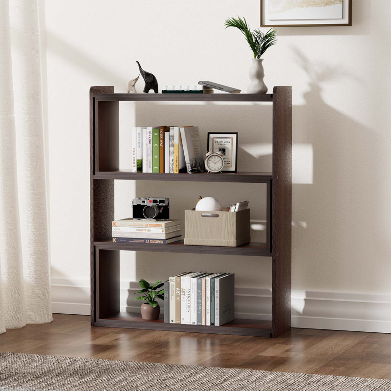 Londale Wooden Extendable Bookcase Open Bookshelf
