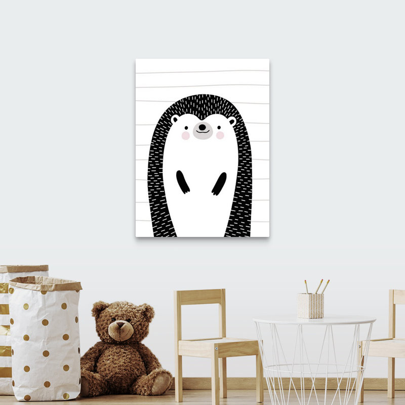 « mixed pattern », art hedgehog Shepardson, Toile tendue, H 40 po x l 30 po x P 1,25 po