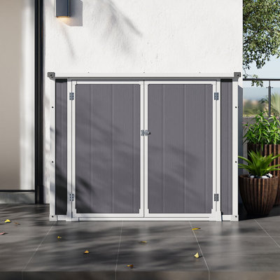135 cm x 69 cm Garagenschuppen Coatesville aus Kunststoff