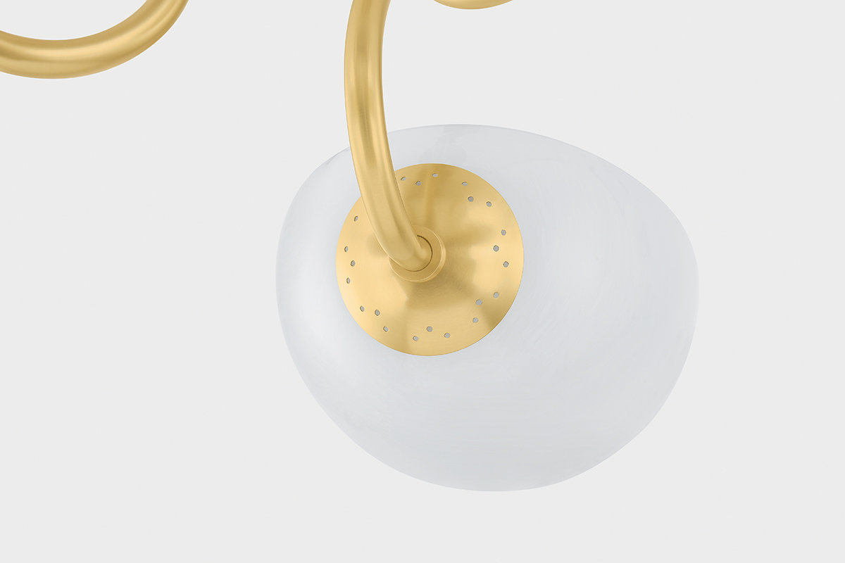 Reva 3-Light Semi Flush Mount