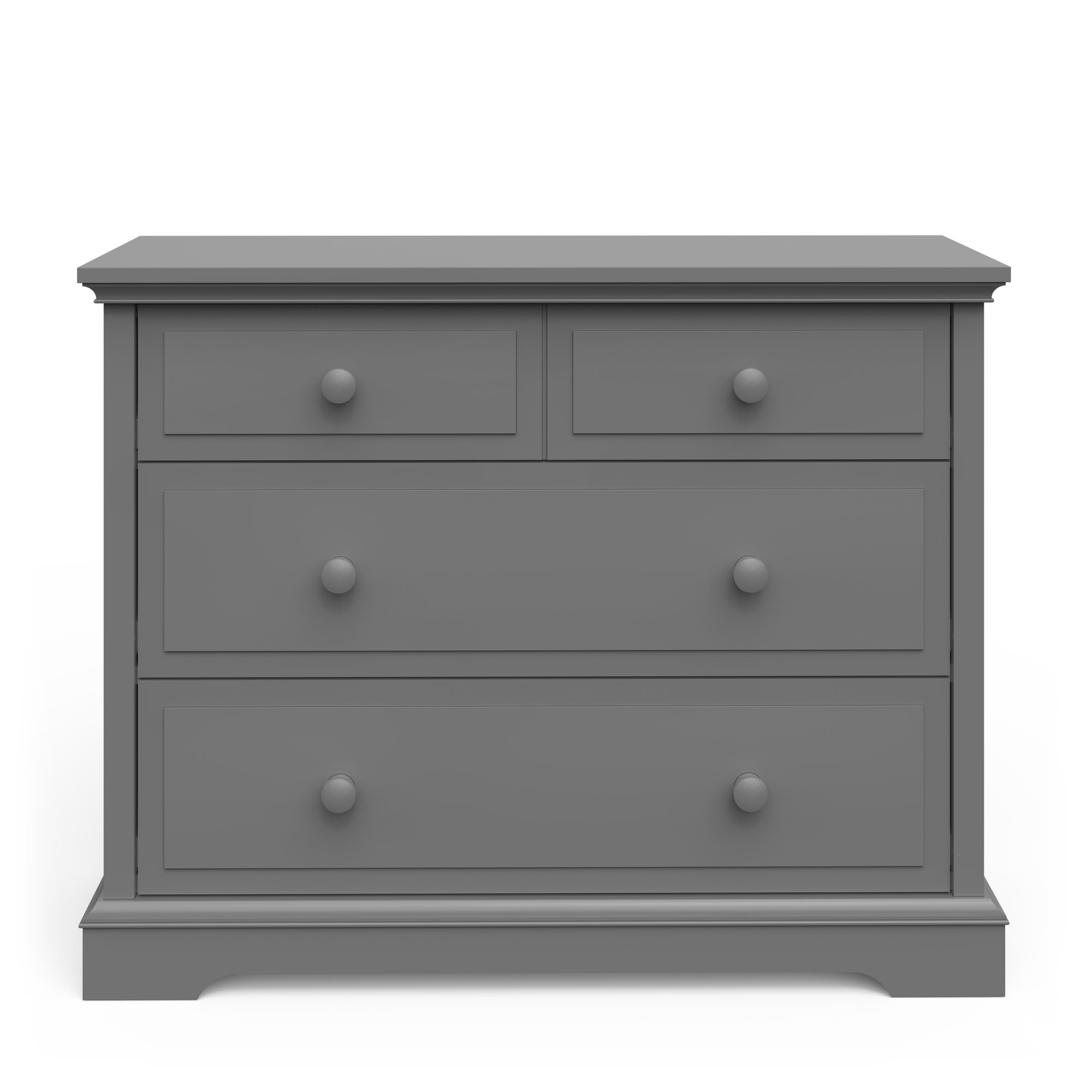Universal Select 3 Drawer Dresser, Cool Gray