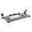 Mount-It! Ergonomic Sliding Under Desk Clamp Keyboard Tray and Mouse Platform, 26.4" x 11.8"
