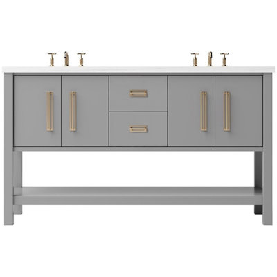 Meuble-lavabo double Kiawah