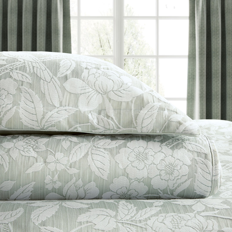 Pyramus Cotton Duvet Cover Set, Blue, Single Duvet Cover Set