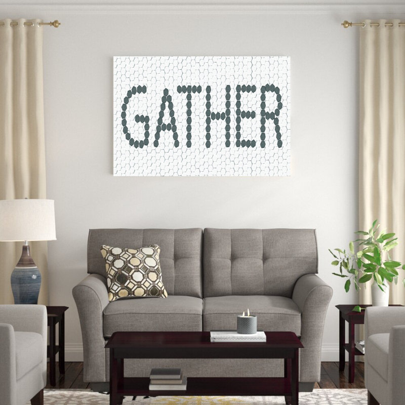 «Gather», impression sur toile tendue, H 32 po x l 48 po