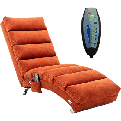 Upholstered Linen Massage Chair