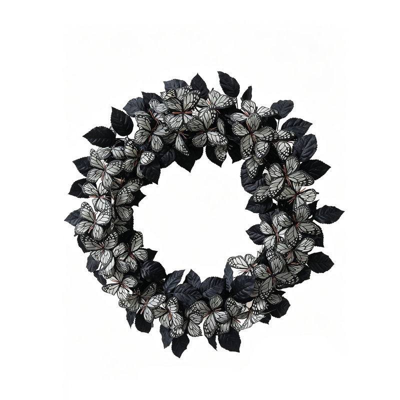 Couronne de papillon HH 24 po noir