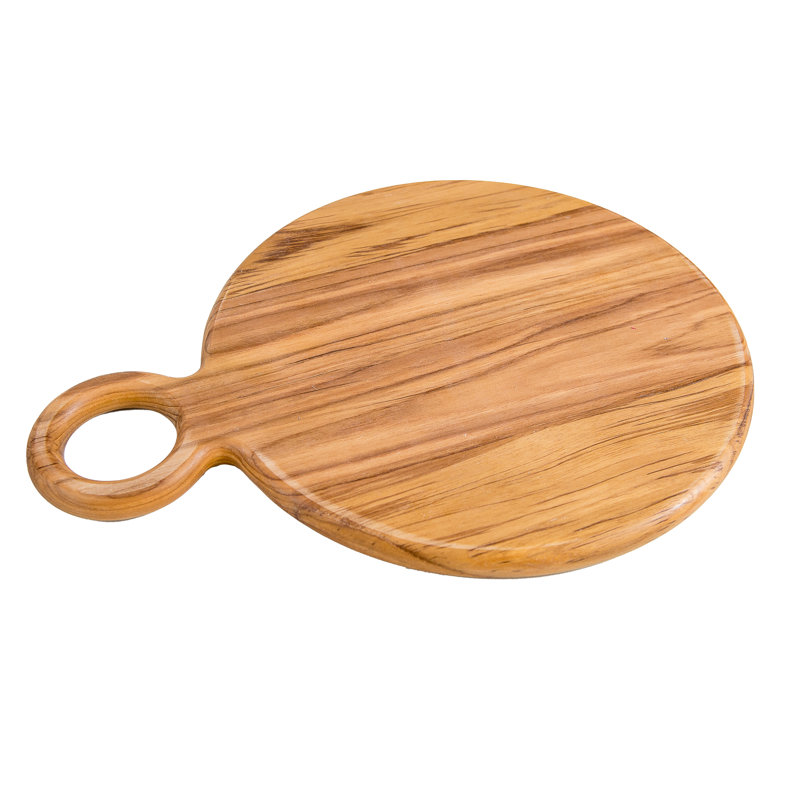 Planche à pagaie ronde en teck