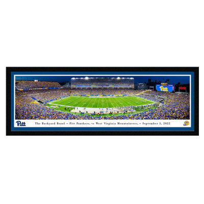 Pitt Panthers Football " The Backyard Brawl - Pitt Panthers vs West Virginia Mountaineers - September 1, 2022 " by James Blakeway Color Photography