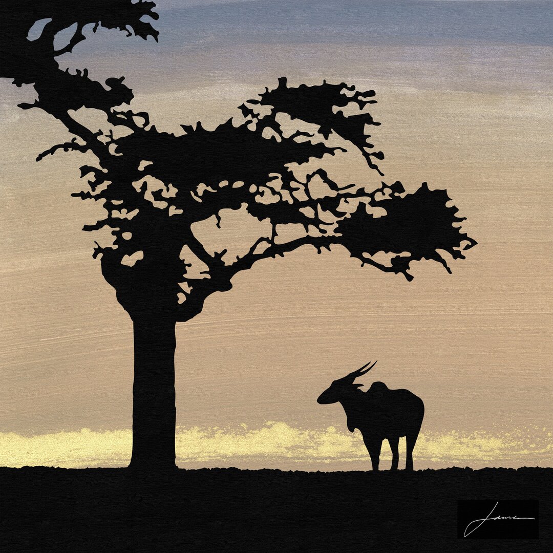 Leinwandbild Savanna II von James Burghardt