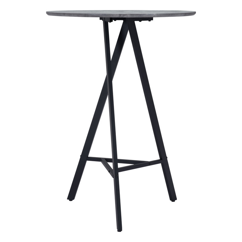 Round Metal Base Dining Table