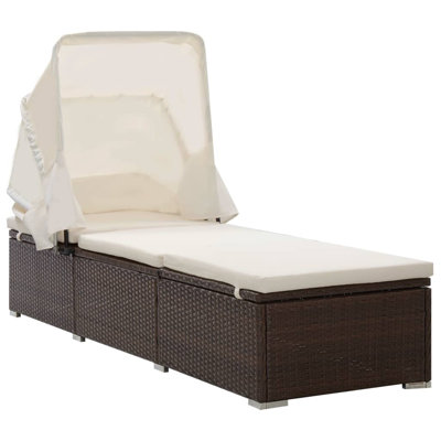 78" Long Single chaise with Cushions