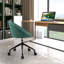 Orren Ellis - Ensemble de 2 chaises de bureau pivotantes réglables avec roulettes flexibles - bleu-1580934670
