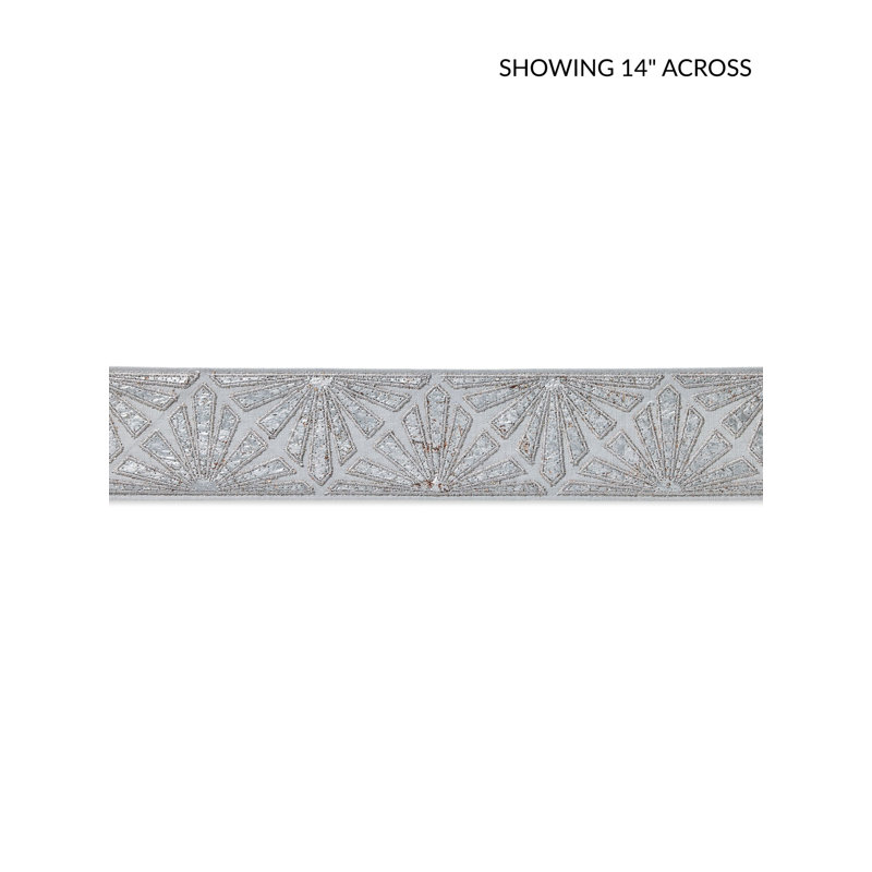 MILAN APPLIQUE TAPE, Pewter