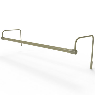 Frame-mounted LED plug-in picture light