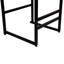 Ensemble de 2 chaises de bar en corde de papier blanc crémeux, chic pour la cuisine. Structure en métal, siège confortable, ne pas utiliser les tabourets comme cordes à sauter de 2 - siège tissé à la main de conception moderne pour divers espaces 220 lb maximum-2132675164