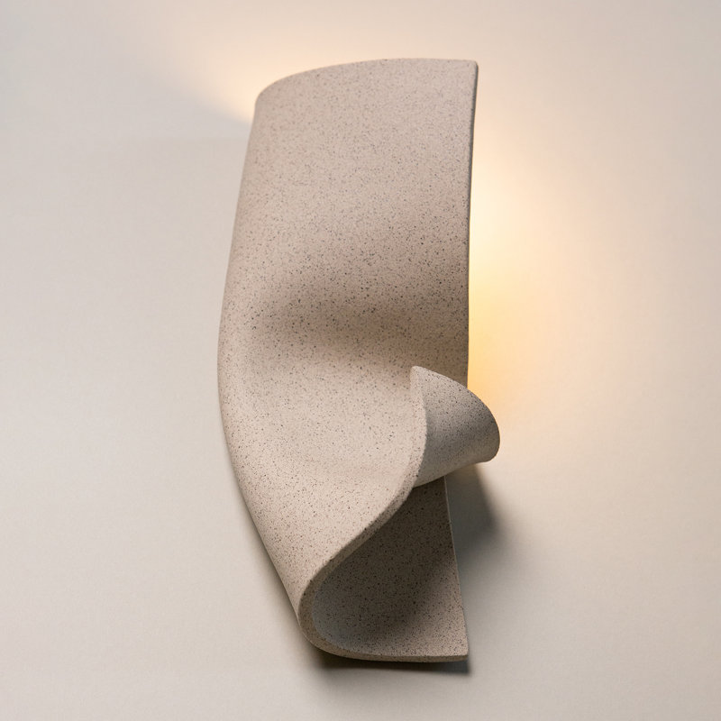 1 - Light Flush Mounted Sconce, Sand