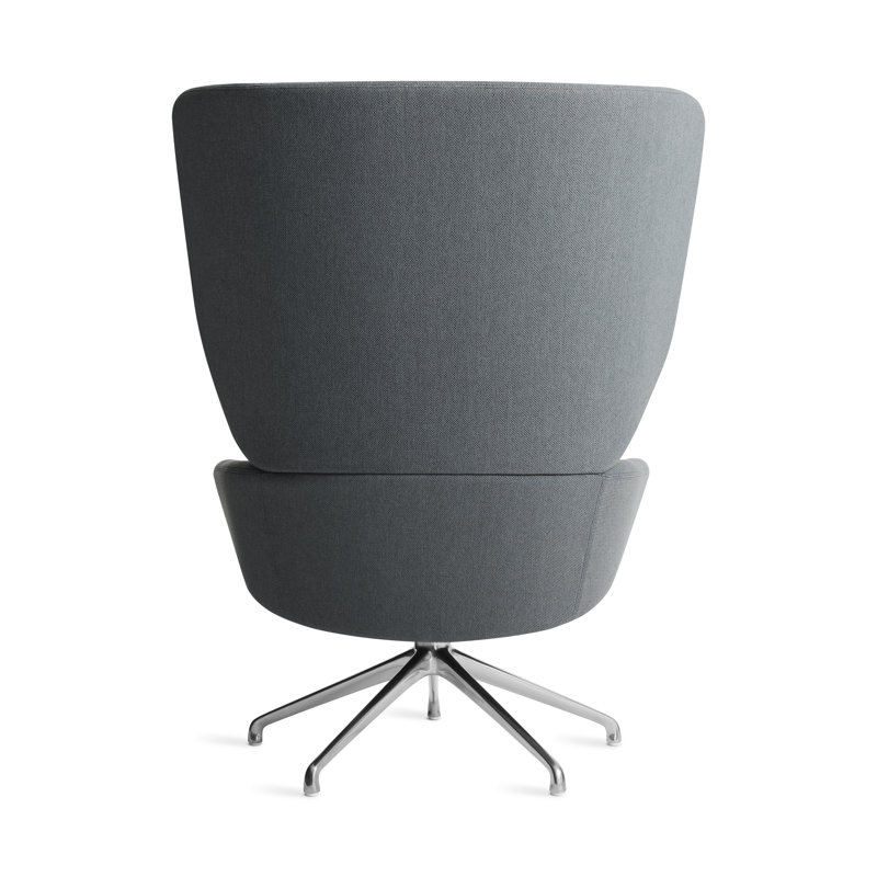 Heads Up Swivel Lounge Chair, Maharam Mode in Machine
