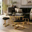 Tempered Glass Top Nesting Coffee Table-533981717