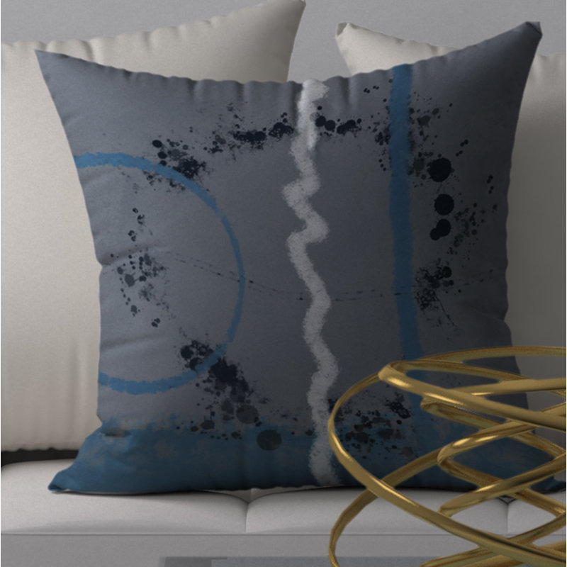 Housse de coussin carrée/insert, H 24 po x l 24 po