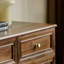 Commode de style rétro en noyer noir