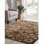 Tapis noir / ivoire Leyden 5 x 8