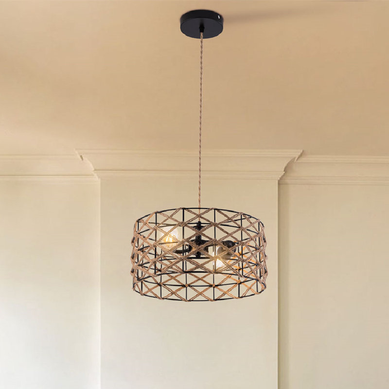 Lustres tambour 2 lumières Naleli