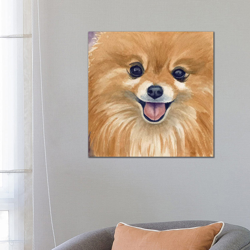 " Paco " by Teresa Kogut, Wrapped Canvas, No Matte, 26" H x 26" W x 1.5" D