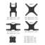 Support mural à mouvement complet pour téléviseur de 26 à 65 pouces, pouvant supporter jusqu'à 66 lb, support mural pour téléviseur avec bras articulés, extension, inclinable, pivotant, nivelant, VESA 400 x 400
