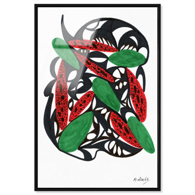 Manuel Roman - Watermelon Still Life Print by Oliver Gal