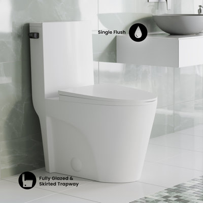 St. Tropez One-Piece Elongated Toilet Collection