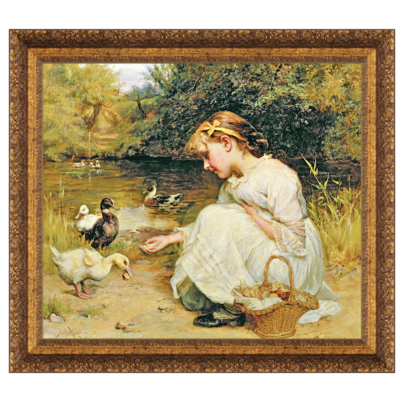 Fabrication d'amis, 1885, reproduction d'art sur toile encadrée, H 27 po x l 31 po x P 1,125 po
