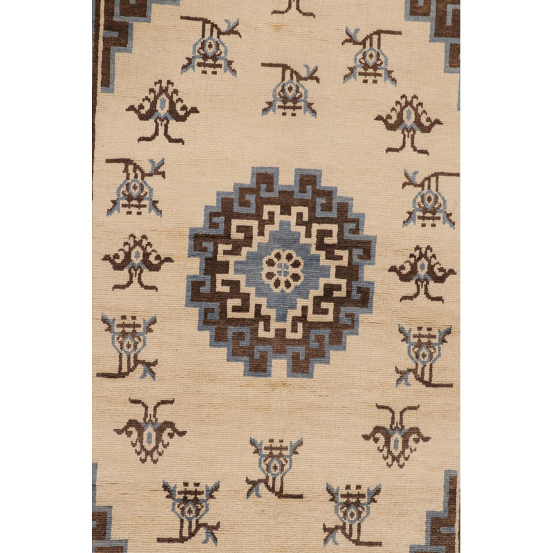 Modern Classics Hand Knotted Wool Area Rug, Rectangle 8' x 10'