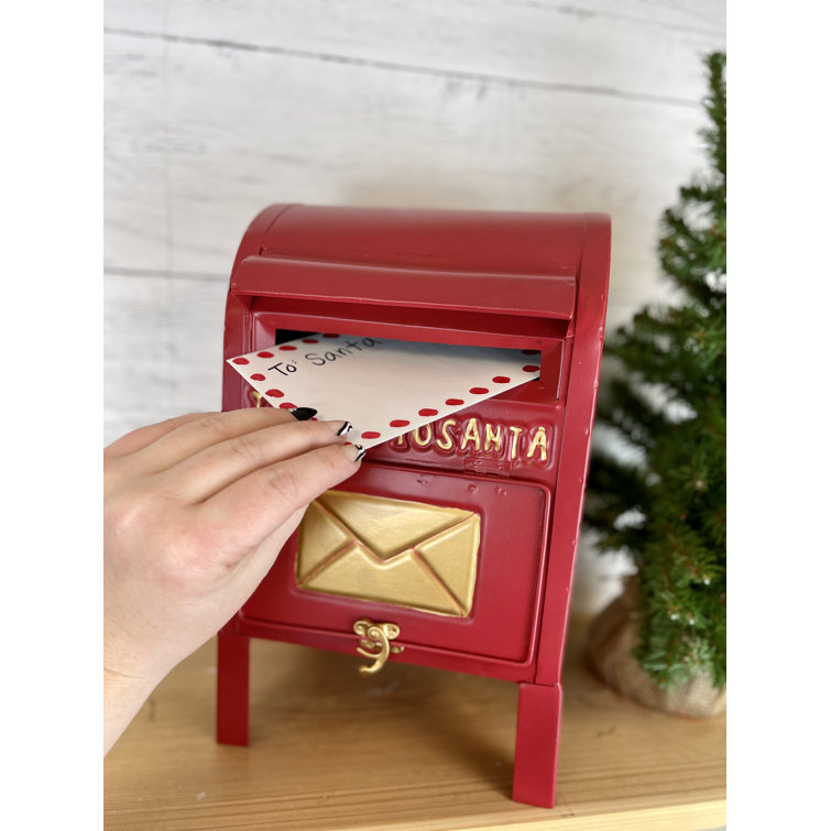 Metal Letters to Santa Mail Box