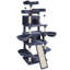 Cat Tree 68.5" Cat Tower For Indoor Cats With Cat Condos Scratching Post