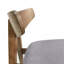 Ensemble de 2 tabourets de comptoir élégants de style moderne Mid-Century avec sièges rembourrés et pieds évasés