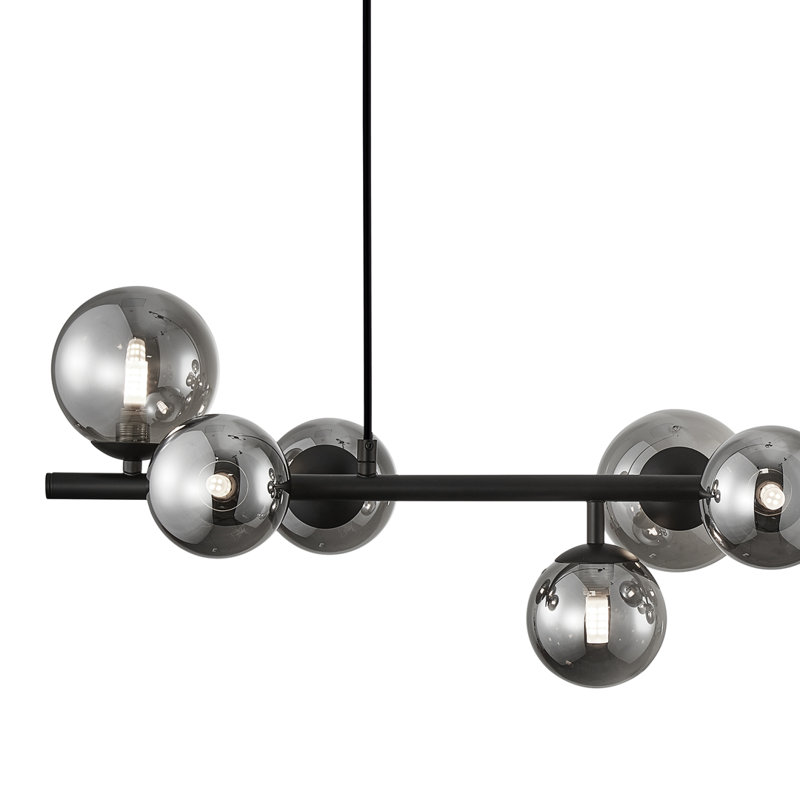 Mila 10 - Light Grey Sphere Pendant