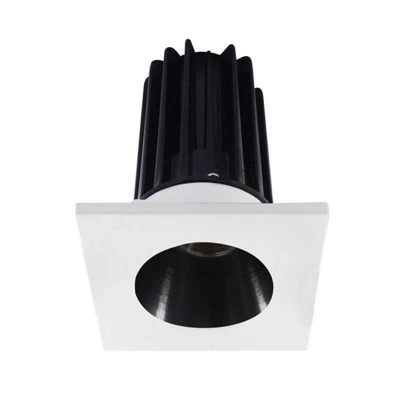 Ensemble d’éclairage encastré à del 3,13" remodel, 3000 K, 1000, Noir / Blanc