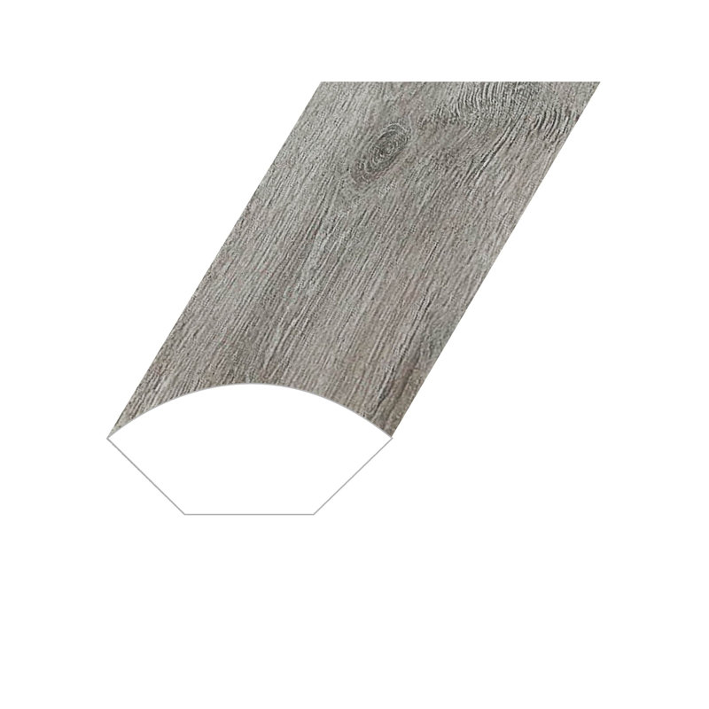 Rond quart de longueur 0,6 po x 1,1 po x p 94,5 po vinyle, Fer vénitien