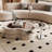 Light luxury cream style coffee table