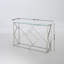 Table console en verre