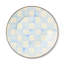 Sky Check Dinner Plate
